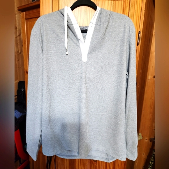 Mens waffle hoodie - Picture 1 of 8